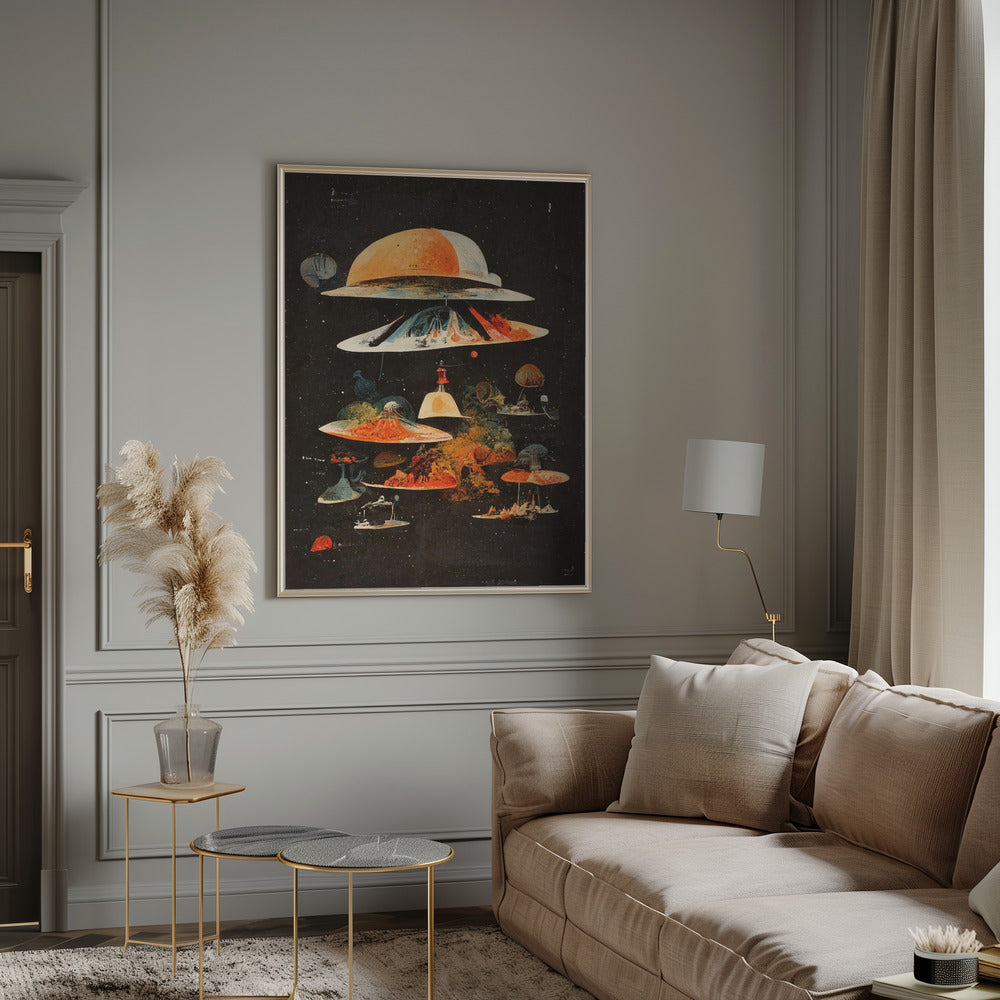 Flying Saucers Poster