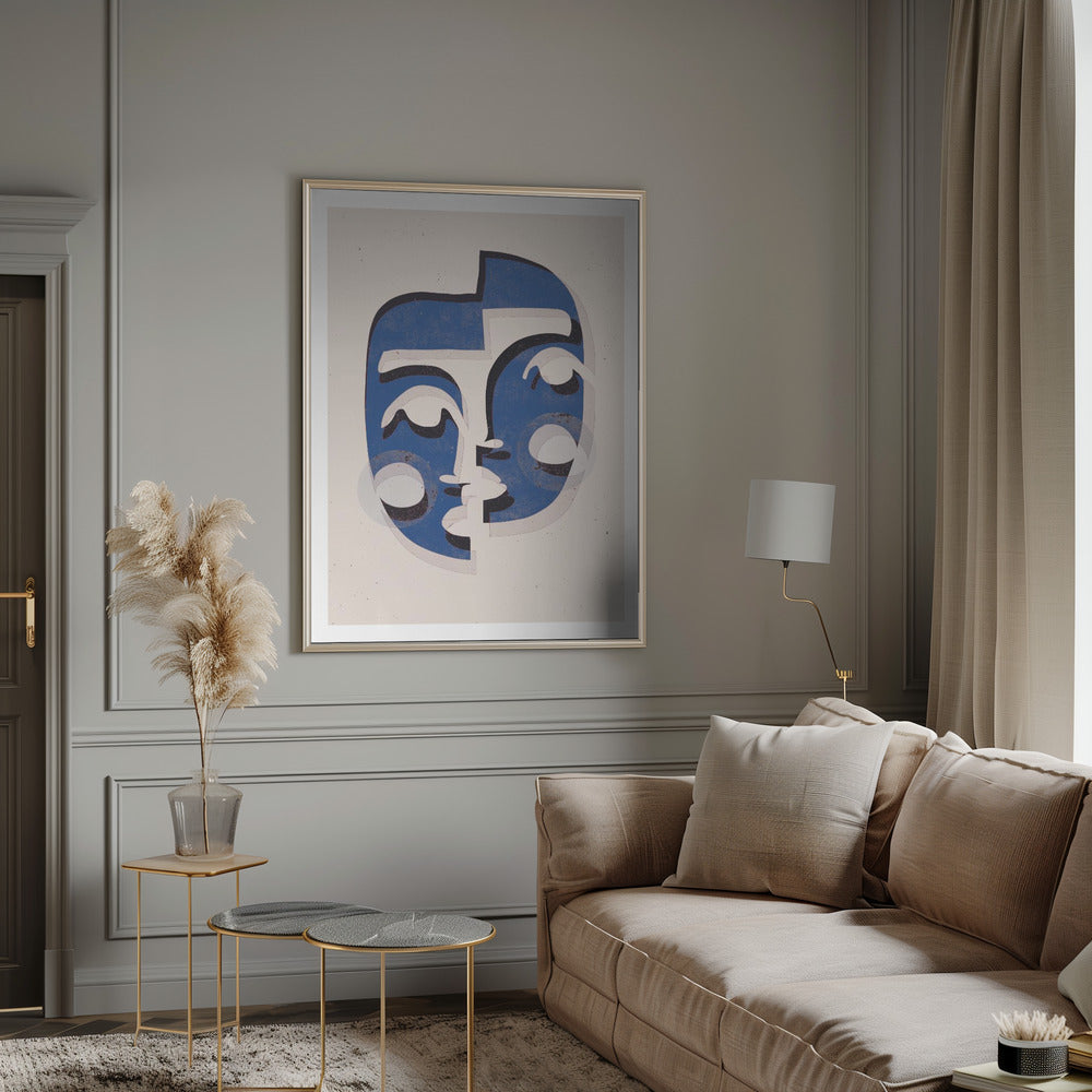 The Mask (Blue) Poster