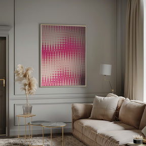 Pink Blurred Pattern Poster