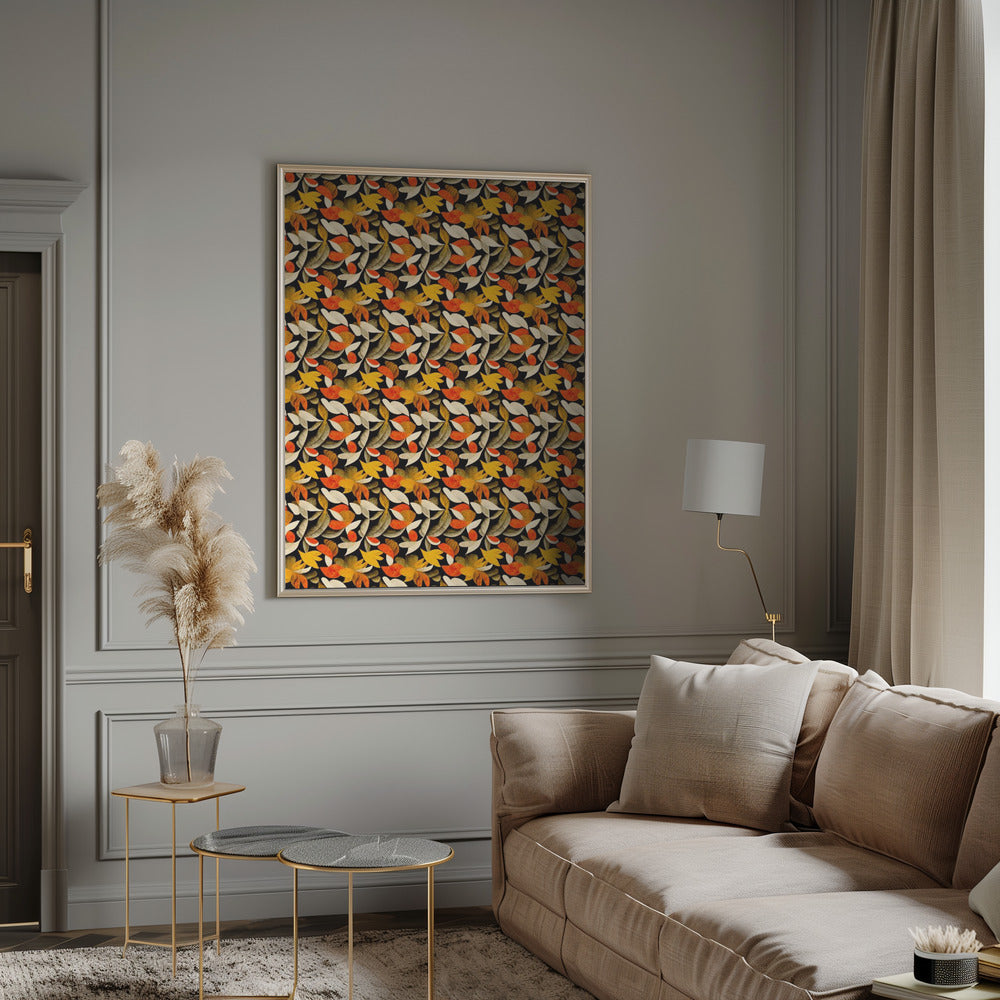 Autumn Pattern Poster
