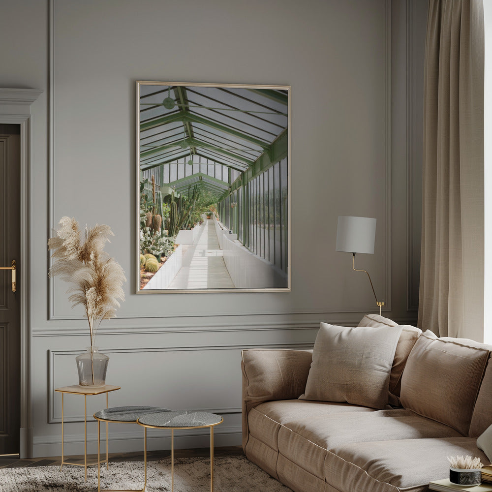 Botanical garden of Paris Poster