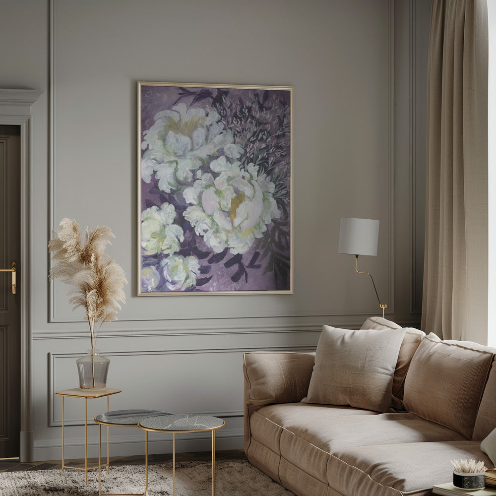 Eliany painterly bouquet Poster