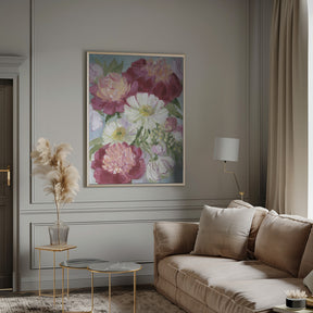 Eleanora painterly florals Poster