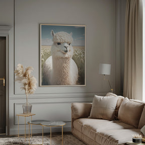 Cute Llama Poster