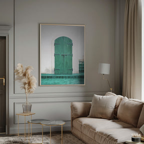 Marrakesh Green Door Poster