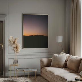 Dune Grass Sunset Poster