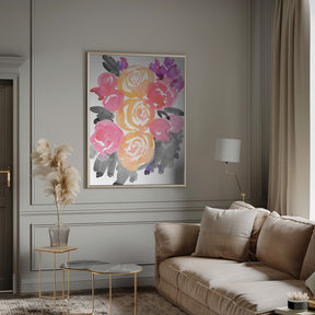 Olympe florals I Poster