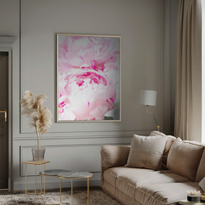 Pink peony X Poster