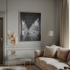 Bir Hakeim bridge Poster