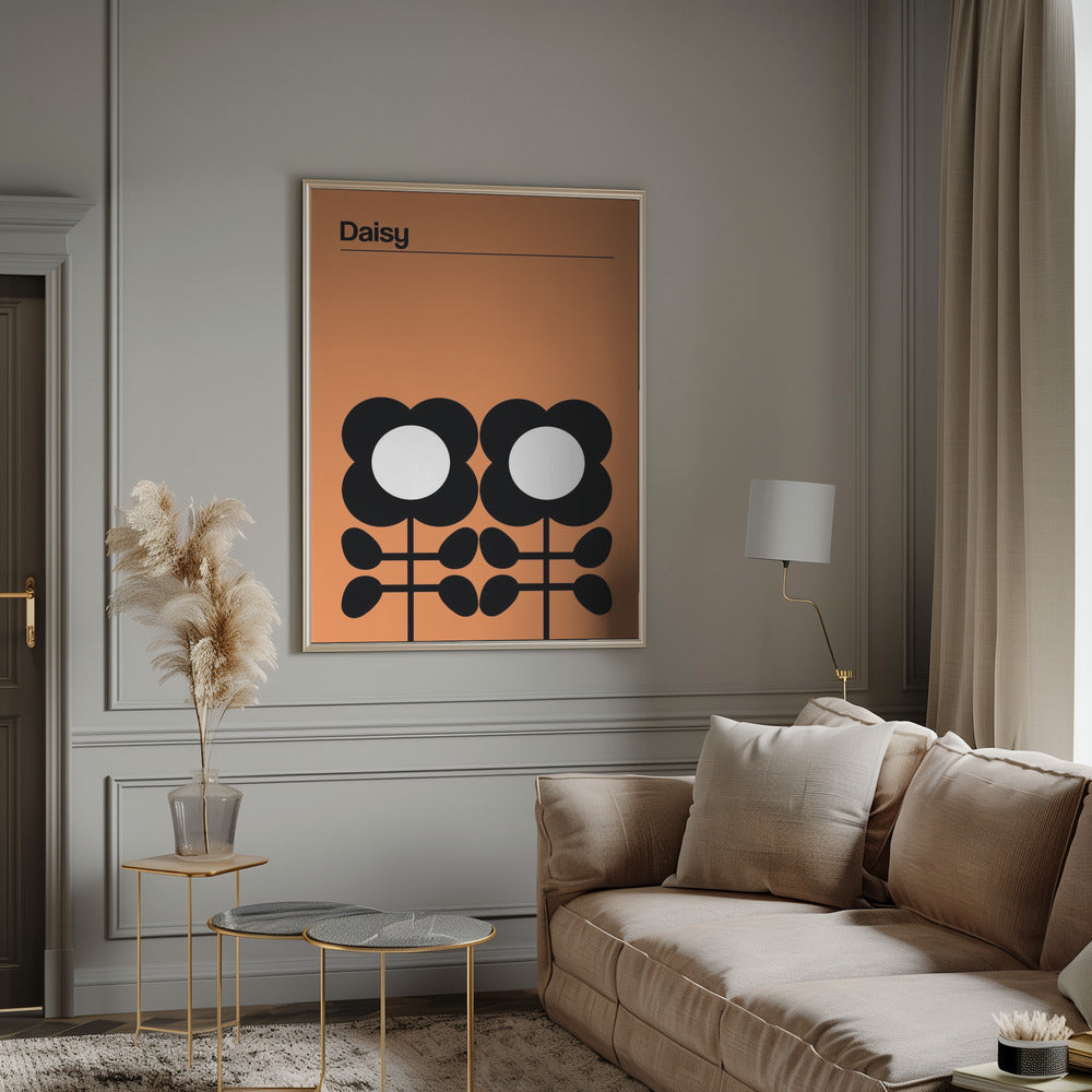 Daisy Mellow Yellow Poster