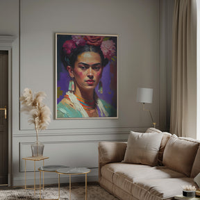 Portrait Of Frida Poster