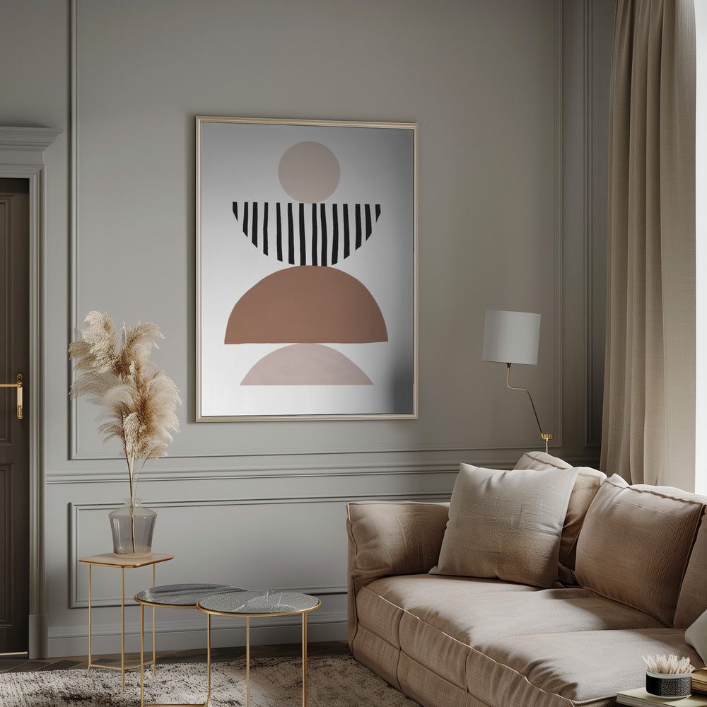 Geometric Abstract Art Poster