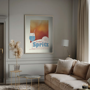 Aperol Spritz print Poster