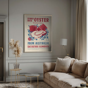 Oyster kitchen decor Poster