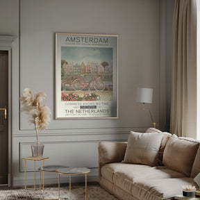 Amsterdam print Poster