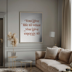 Life Energy Poster