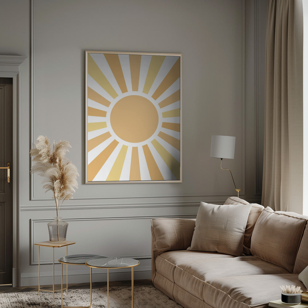 Sun Ray Poster