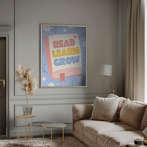 Read Learn Grow 4 Poster