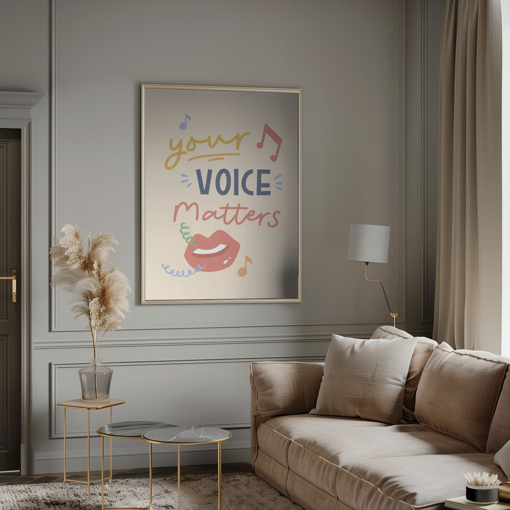 Your Voice Matters Poster