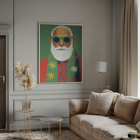 Holiday Santa Poster