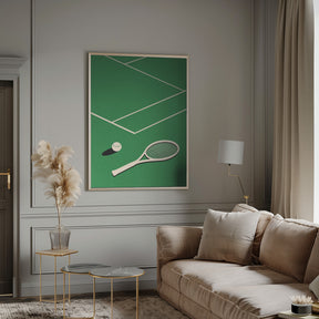 Rosi Feist Lawn Tennis Club Poster