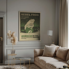 prisoner frog funny poster Poster