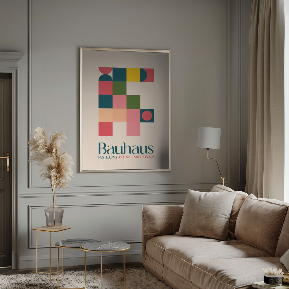 Bauhaus Kutular Poster