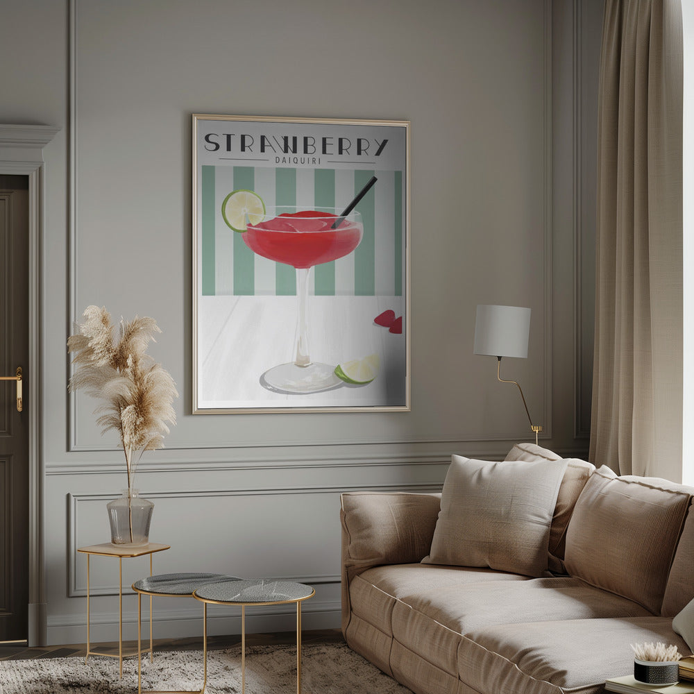 Strawberry Daiquiri Poster