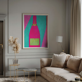 Pink Champagne Poster