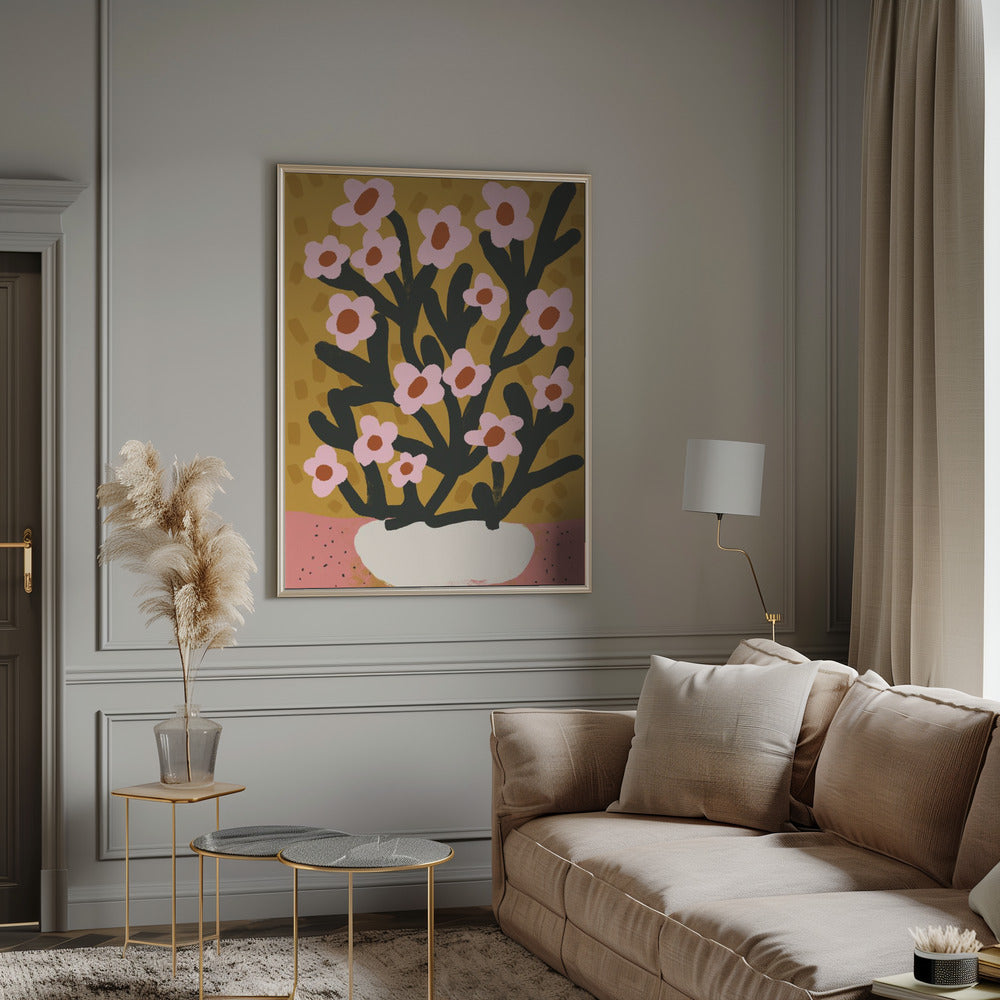 Pastel Flower Impression No 2 Poster