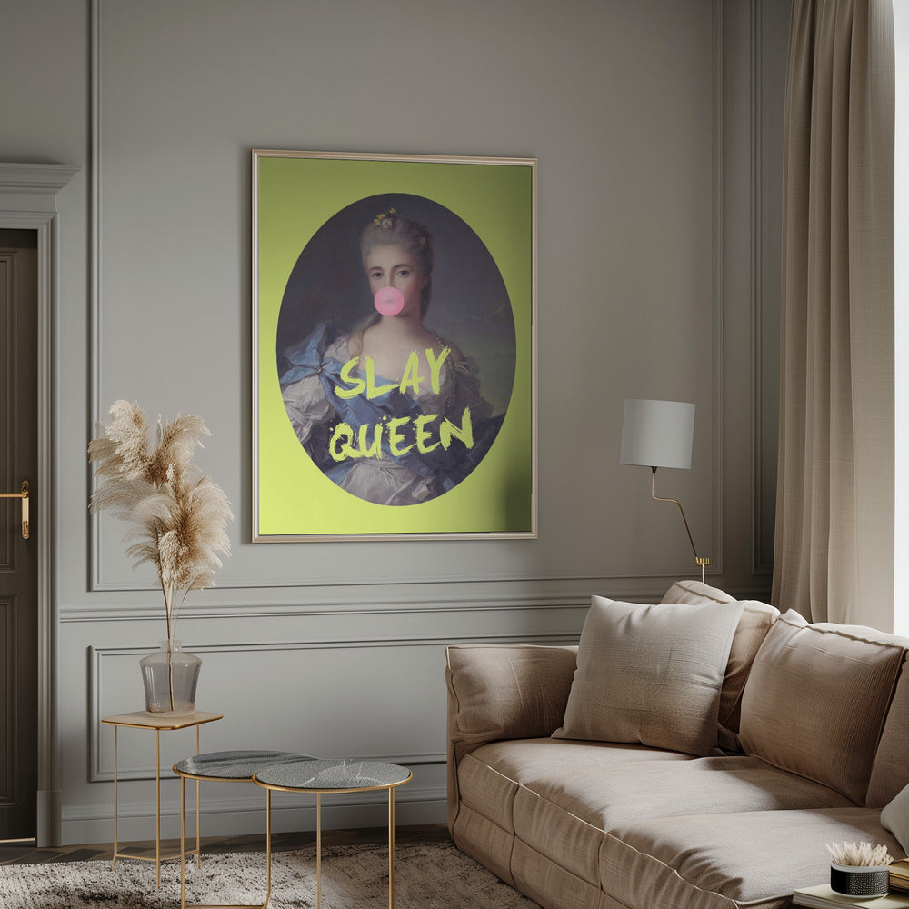 Slayqueenyellow Ratioiso Poster