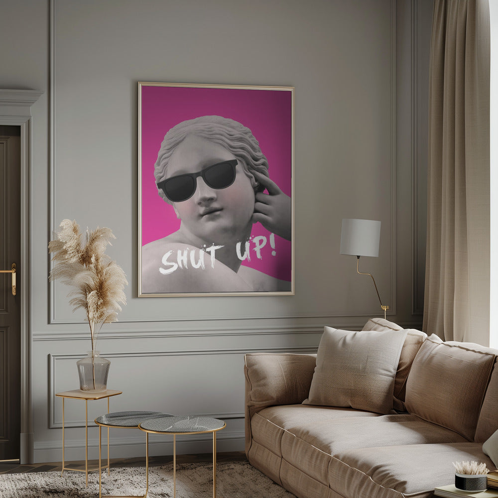 Hot Pink Venus Poster