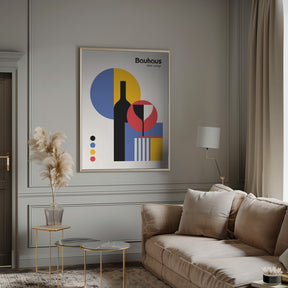 Bauhaus Wine Lodge Poster