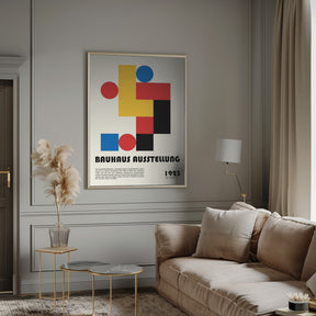 Bauhaus Ausstellung Poster