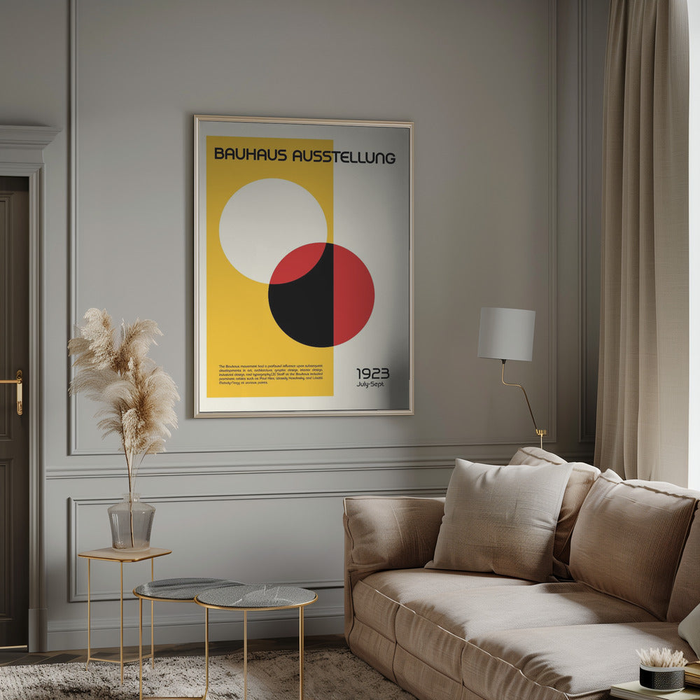 Bauhaus Ausstellung Poster