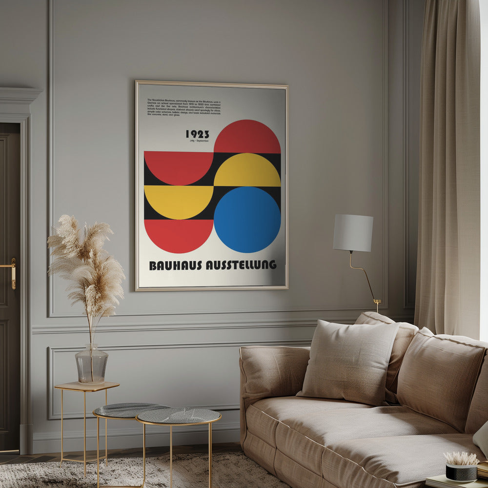 Bauhaus Ausstellung Poster