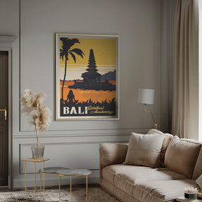 Bali Travel Print Poster