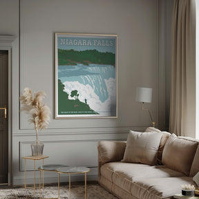 Niagara FallsTravel Print Poster