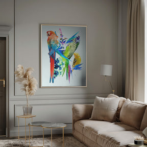 Birds of Paradise I Poster