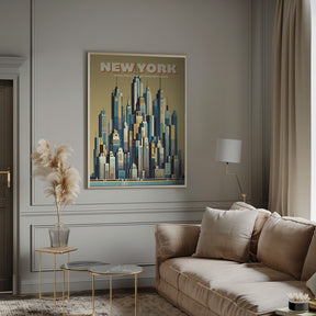 New York Skyline Poster