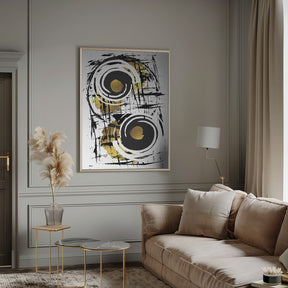 ABSTRACT ART Hypnotizing Poster