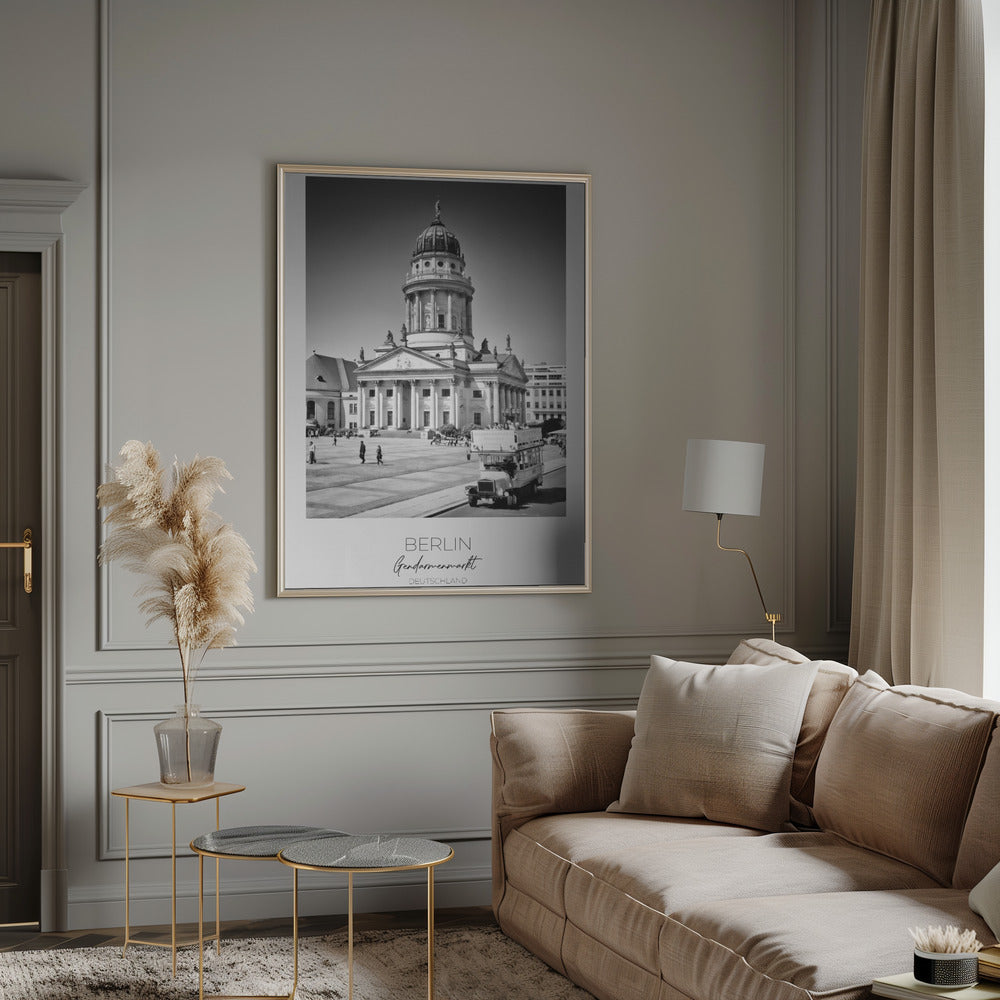 In focus: BERLIN Gendarmenmarkt Poster