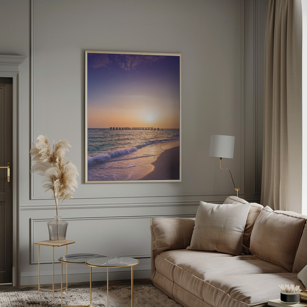 Gasparilla Island Sunset Poster