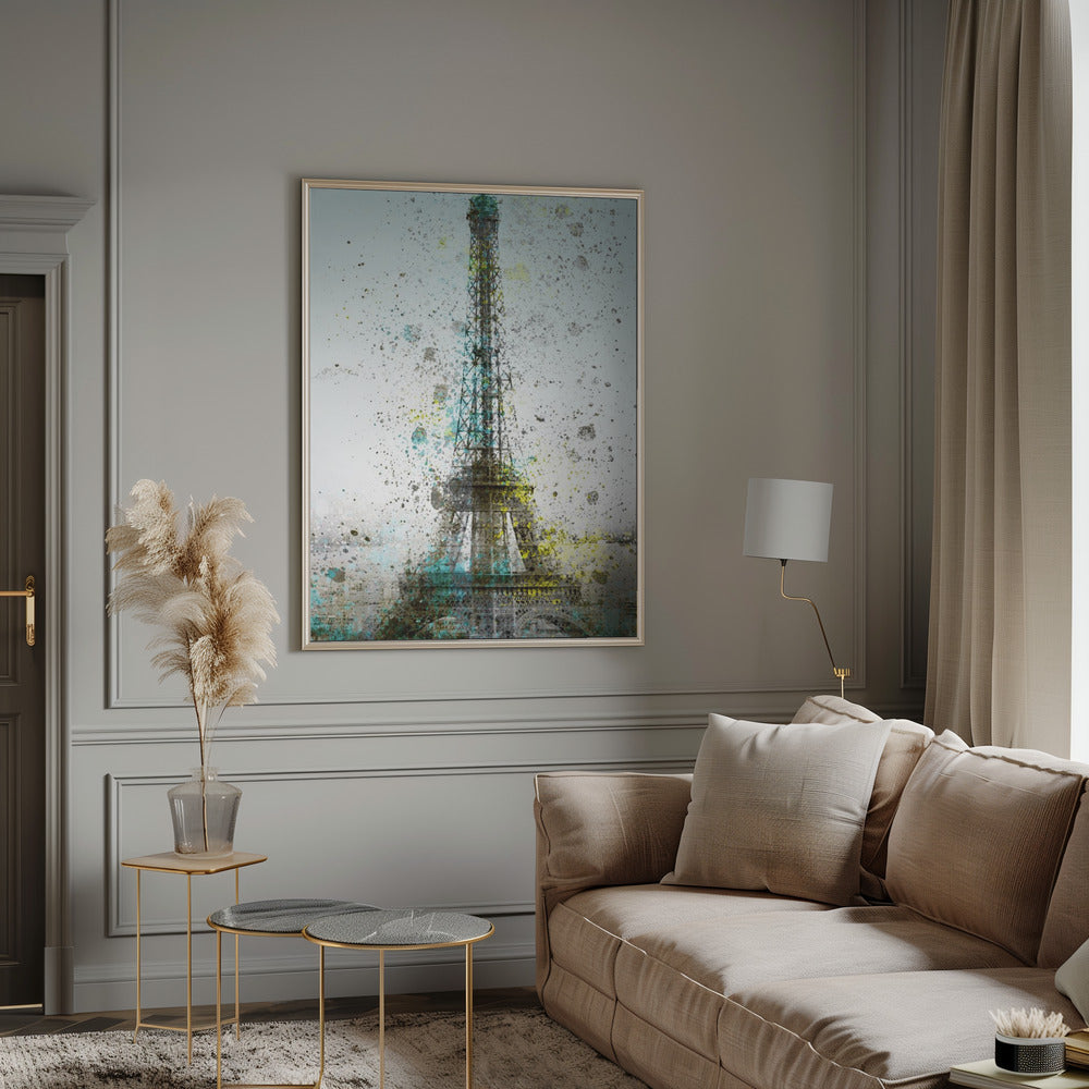 City Art PARIS Eiffel Tower II Poster