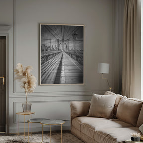 NEW YORK CITY Brooklyn Bridge Poster