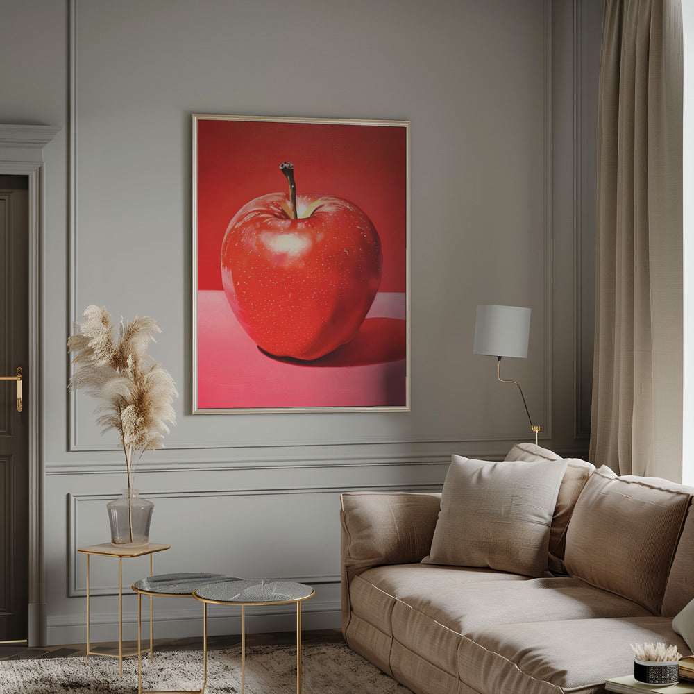 Red Apple Poster