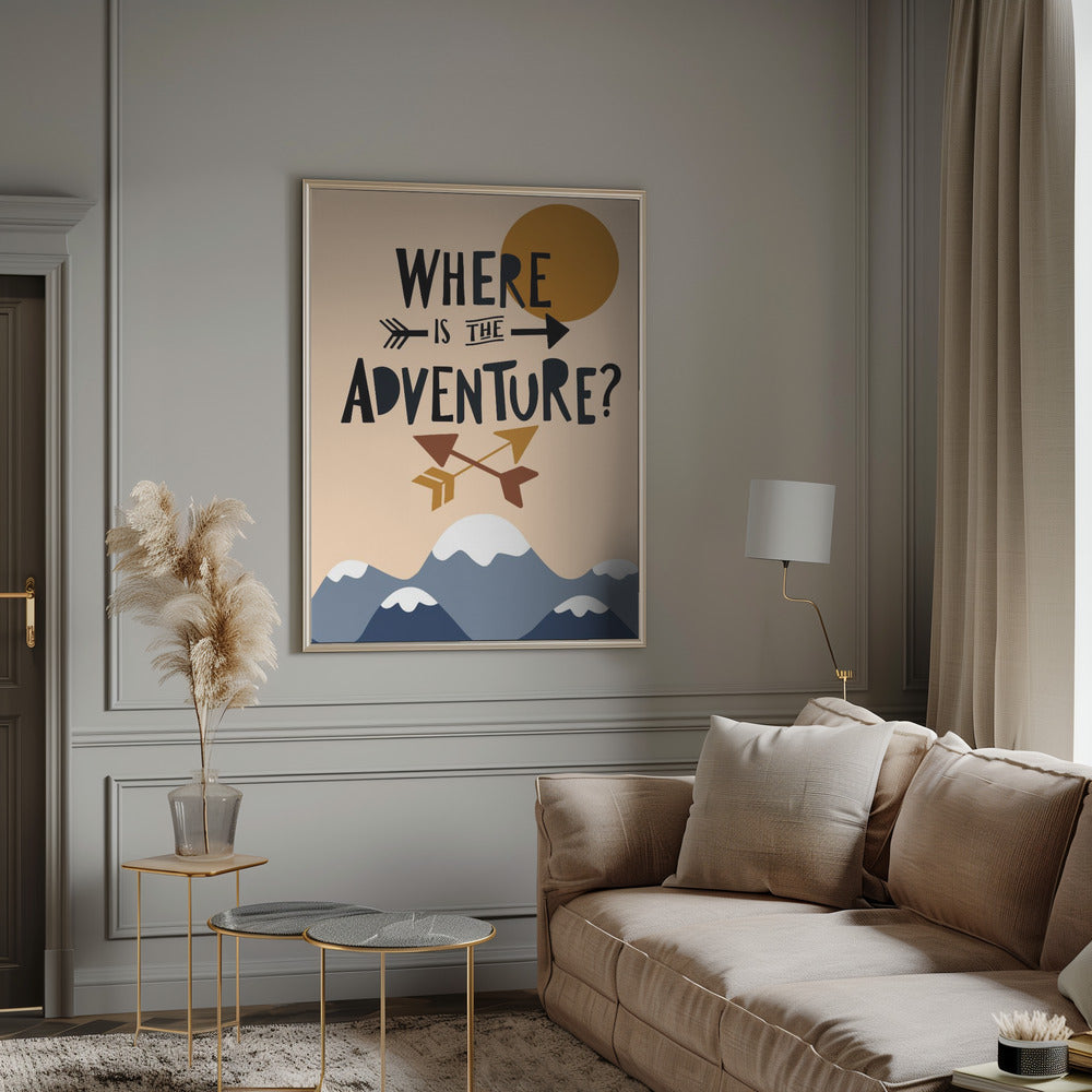 Where Is the Adventure Poster