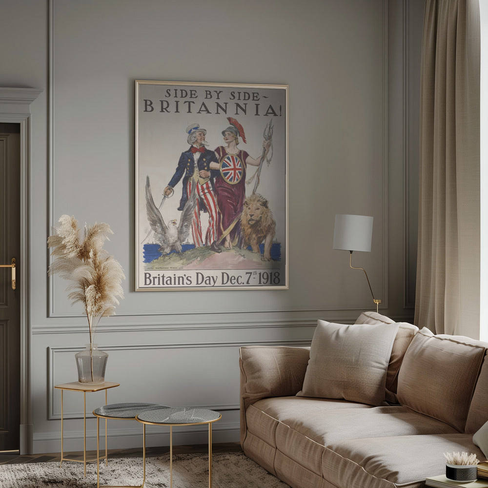 Side By Side Britannia Poster