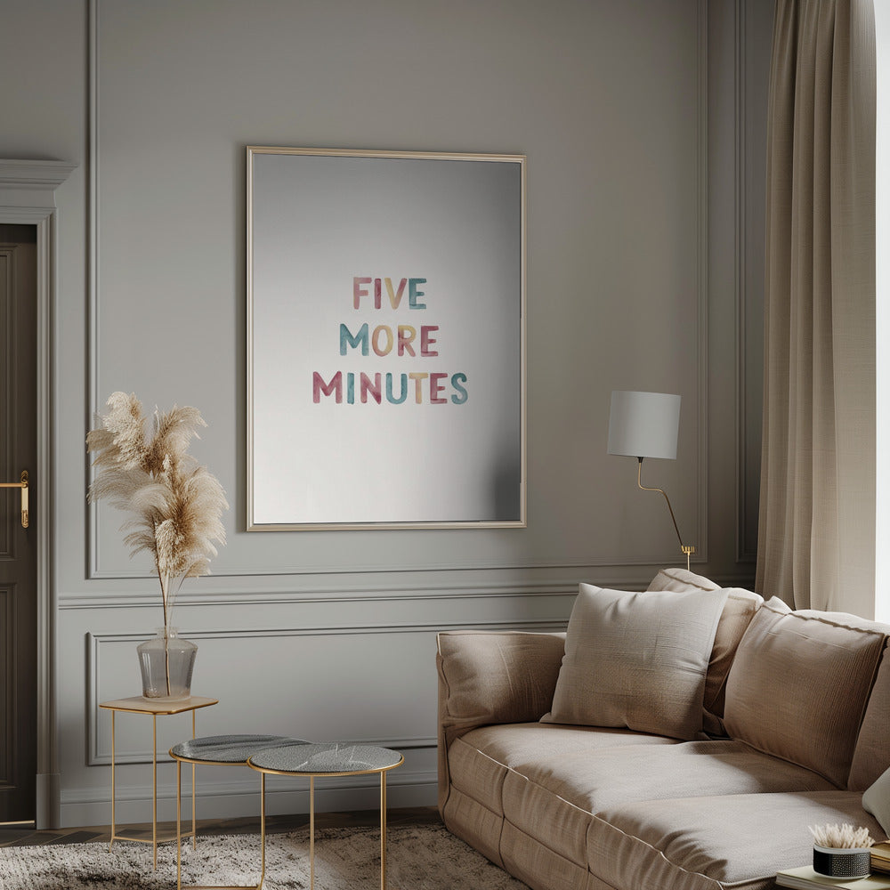 Five More Minutes Poster