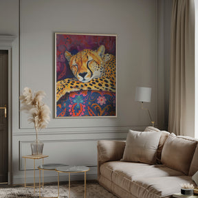 Resting Cheetah Poster